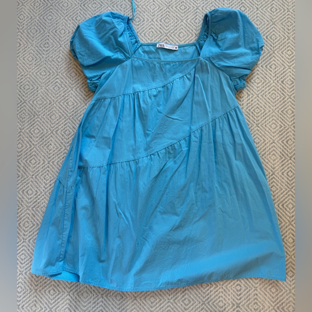 Zara size medium blue dress